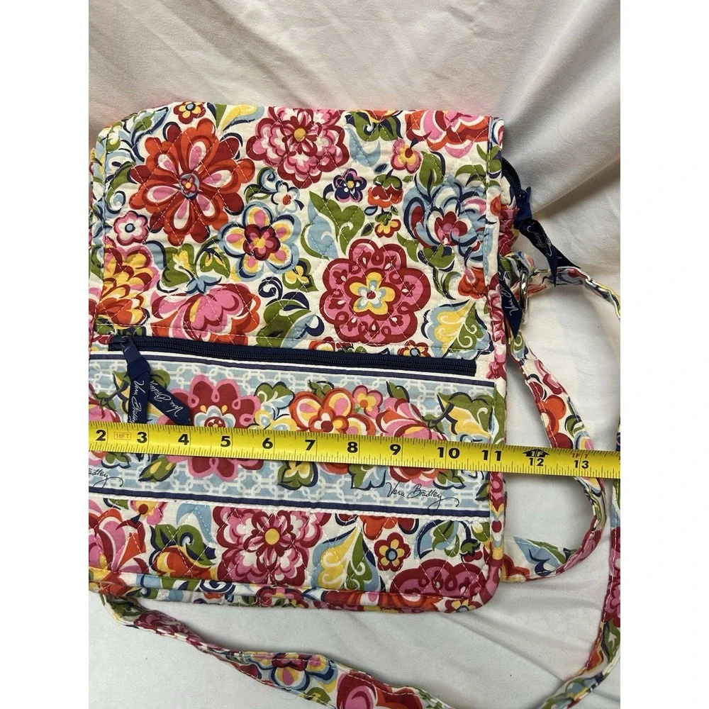 Vera Bradley HOPE GARDEN floral MAILBAG Purse MESSENGER Hipster CROSSBODY Bag